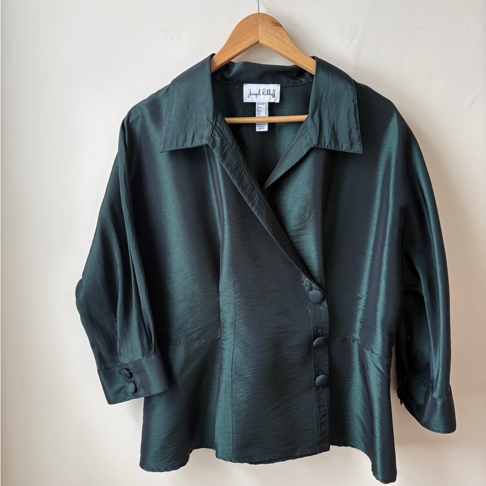 Joseph Ribkoff Taffeta Top - Picture 7 of 14